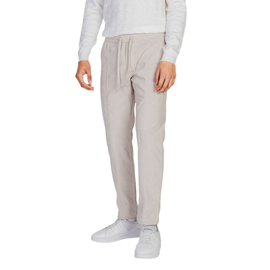 Vaqueros y pantalón de poliéster beige Antony Morato