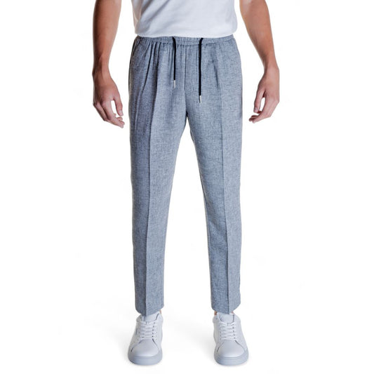 Antony Morato Black Linen Pant