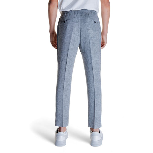 Antony Morato Black Linen Pant