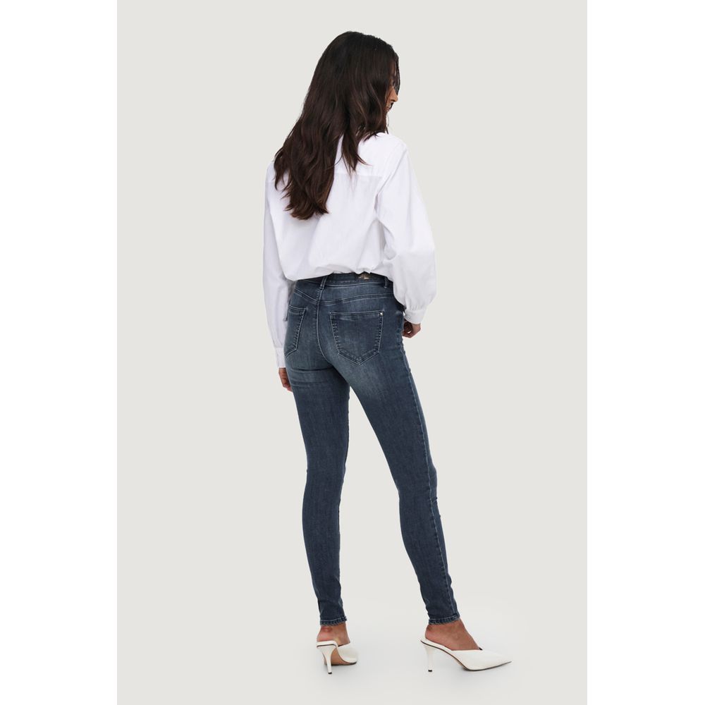 Only Blue Cotton Jeans & Pant