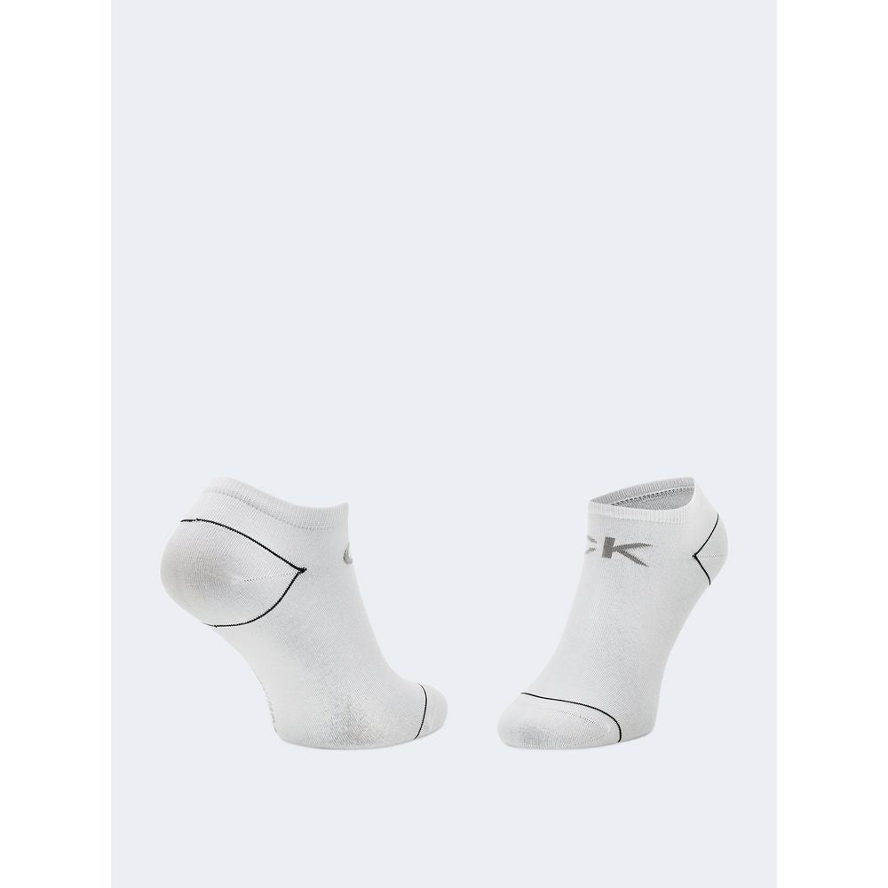 Calvin Klein White Cotton Sock