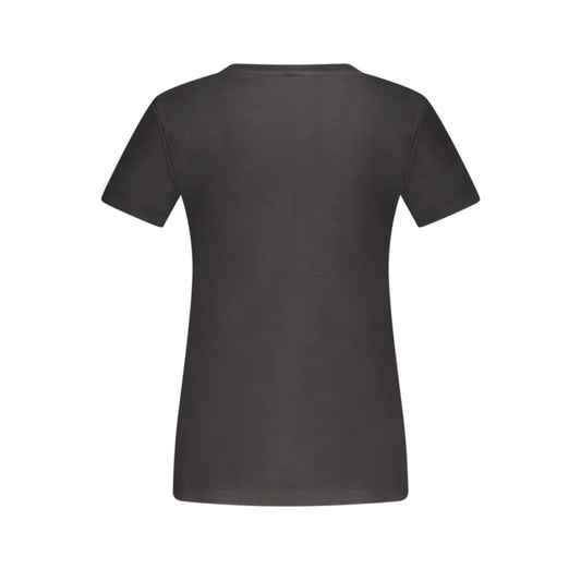 Calvin Klein Black Cotton Tops & T-Shirt