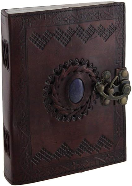 Handmade TC Leather Travel Journal – Vintage Brown Antique Leather Notebook