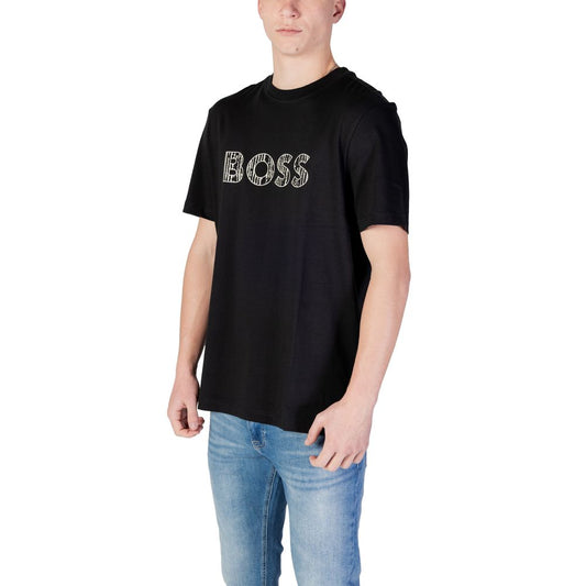 Hugo Boss Black Cotton T-Shirt