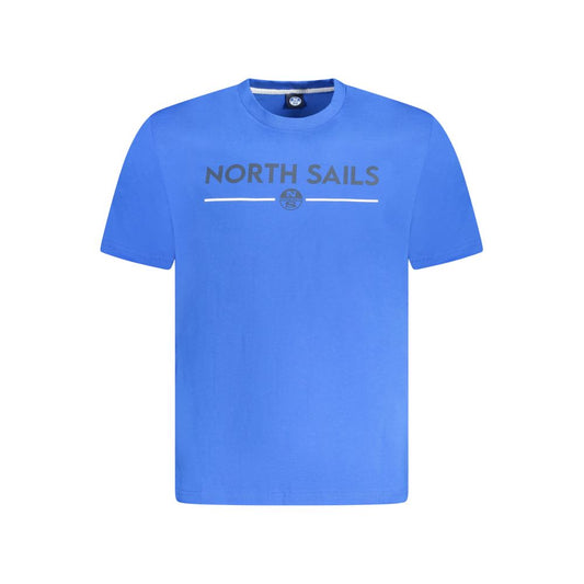 North Sails Blue Cotton T-Shirt