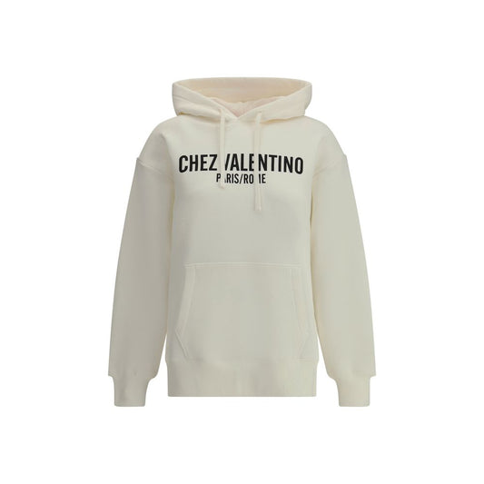 Valentino Pap Logo Cotton Hoodie