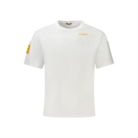 K-WAY White Cotton T-Shirt