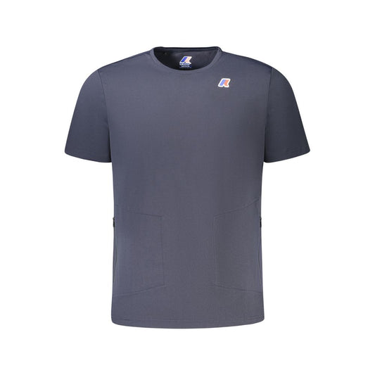 K-WAY Blue Polyester T-Shirt