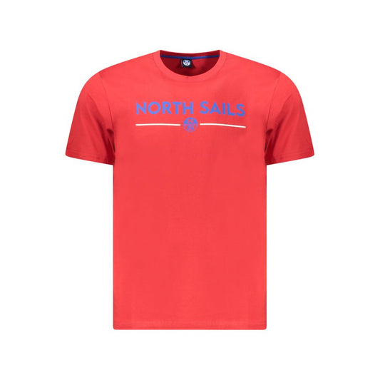 North Sails Red Cotton T-Shirt