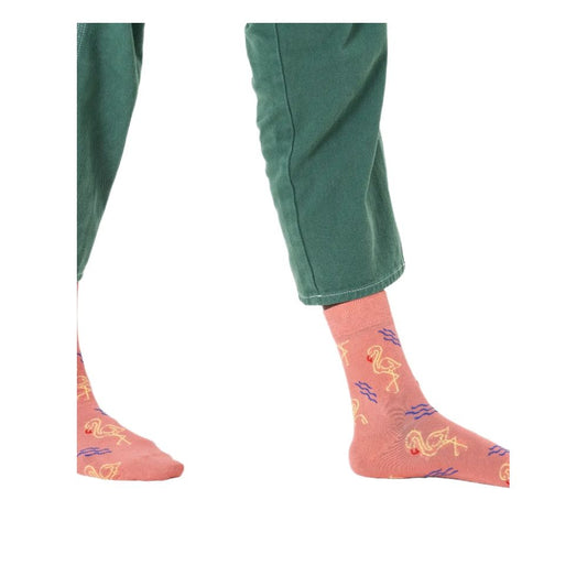 Happy Socks Orange Cotton Tights & Sock