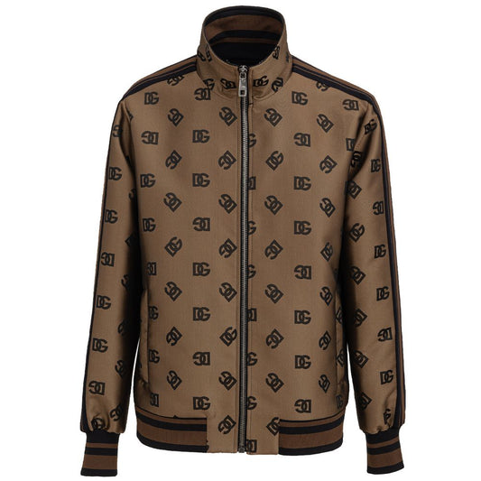 Chaqueta de poliéster color bronce de Dolce &amp; Gabbana