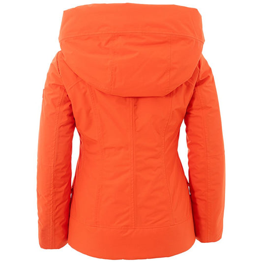 Chaqueta elegante de poliéster naranja Peuterey para mujer