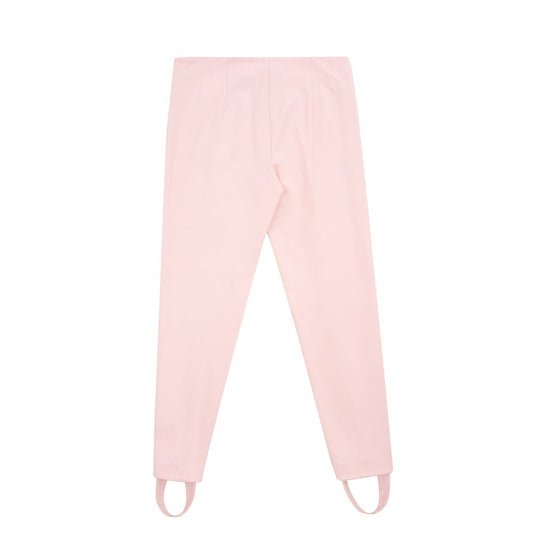 Lardini Elegantes pantalones de viscosa rosa para un estilo chic