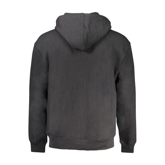 Guess Jeans Black Cotton Men Sweater