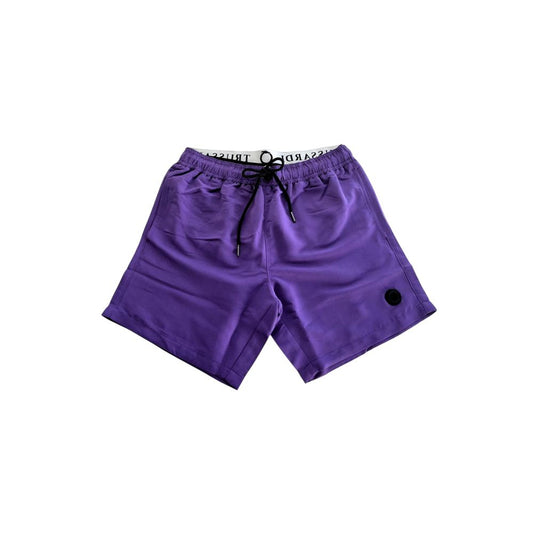 Traje de baño de poliéster morado Trussardi Beachwear