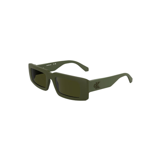 Calvin Klein Green Bio Based Fabric Sunglasses