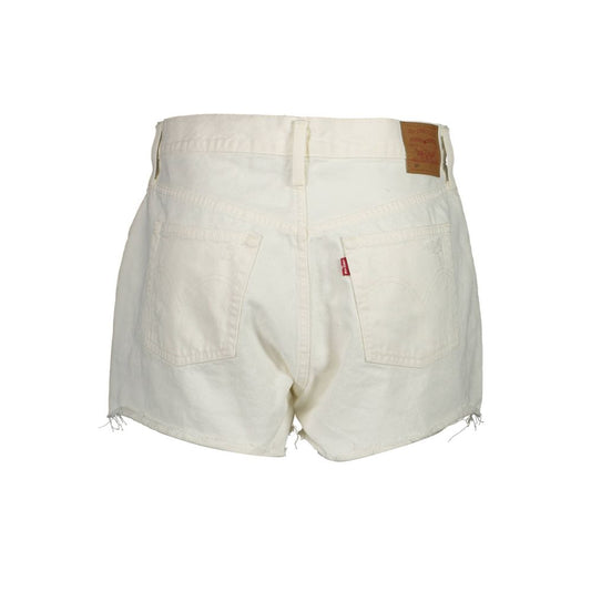 Levi's White Cotton Women Jeans