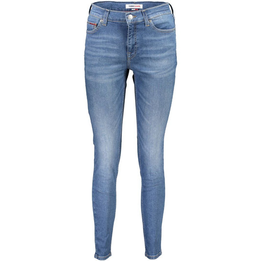 Tommy Hilfiger Light Blue Cotton Women Skinny Jean