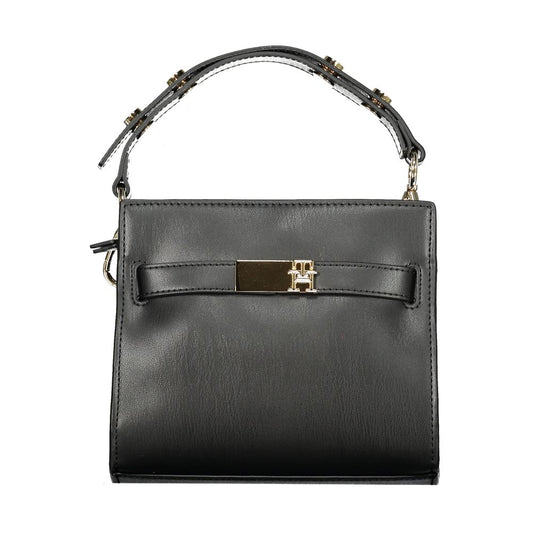 Tommy Hilfiger Black Polyethylene Women Handbag