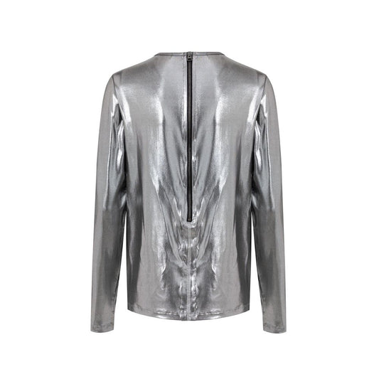 Tom Ford - Manga larga de viscosa gris