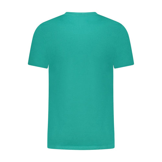Cavalli Class Green Cotton T-Shirt