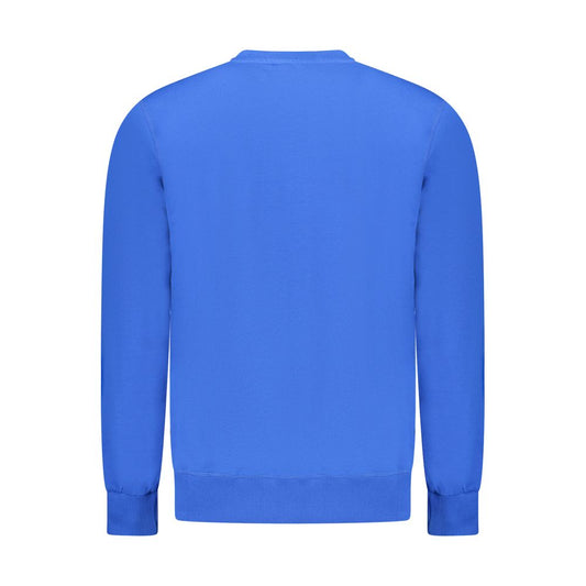 North Sails Blue Cotton Men Sweater