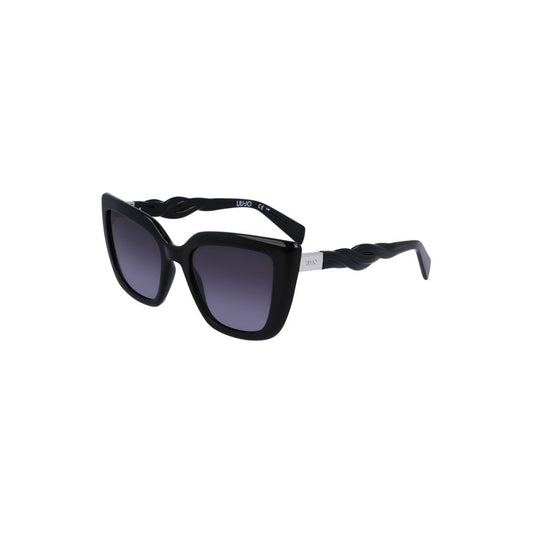 Liu Jo Black Bio Injected Women Sunglass