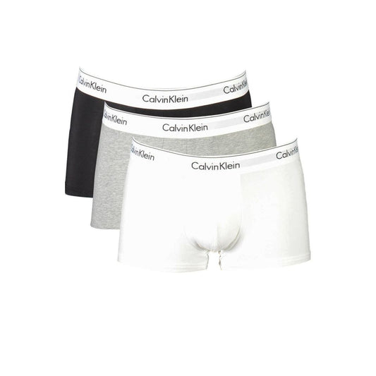 Calvin Klein Brown Cotton Men Boxer
