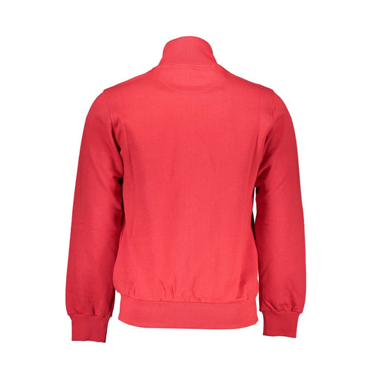 La Martina Red Cotton Men's Sweater