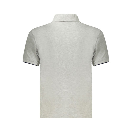 North Sails Brown Cotton Men Polo Shirt