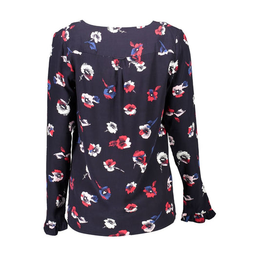 Gant Blue Viscose Women Blouse