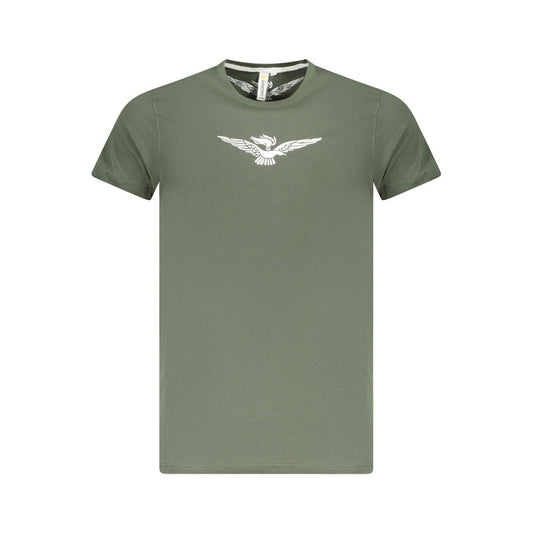 Accademia Militare Green Cotton T-Shirt