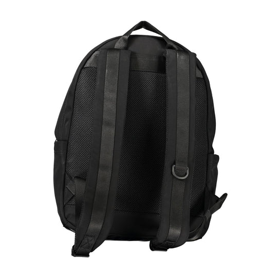Tommy Hilfiger Black Polyester Backpack