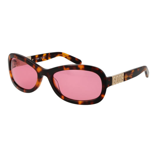 Gafas de sol unisex marrones GCDS