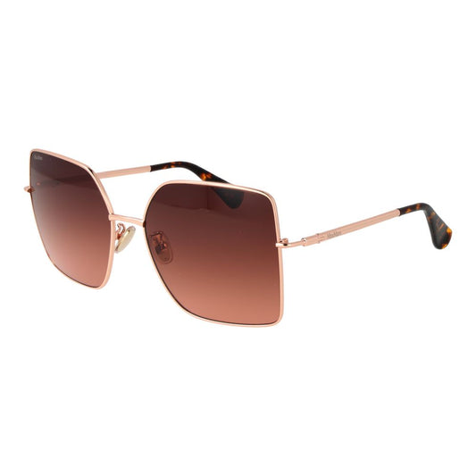 Gafas de sol Max Mara en oro rosa para mujer