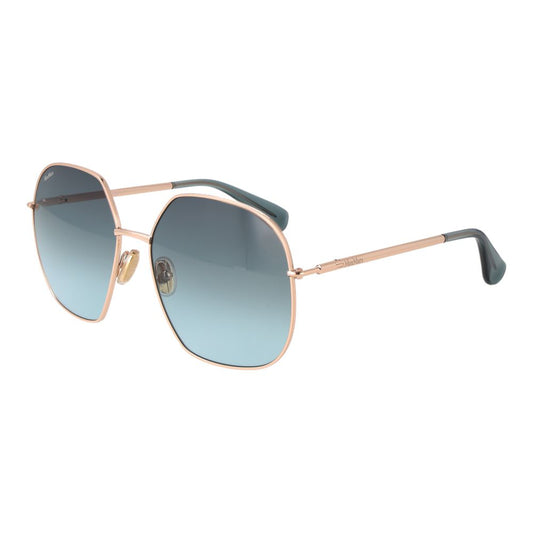 Gafas de sol Max Mara en oro rosa para mujer