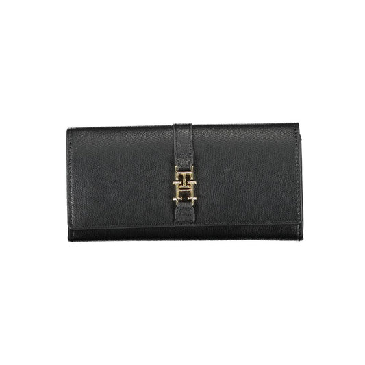 Cartera de polietileno negra Tommy Hilfiger