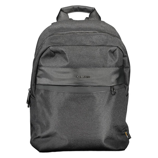 Calvin Klein Black Polyester Backpack