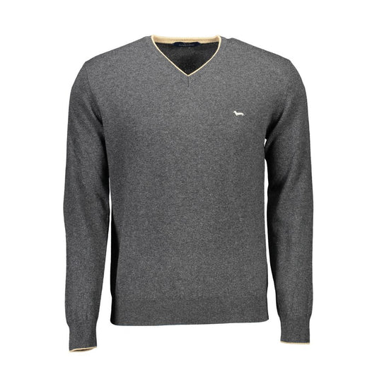 Harmont & Blaine Gray Wool Sweater