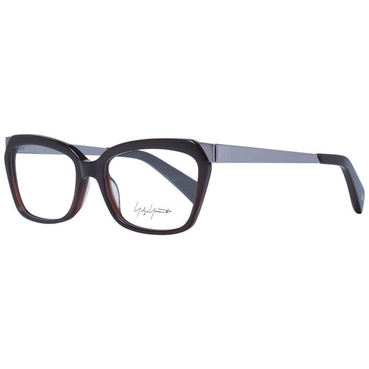 Yohji Yamamoto Brown Unisex Optical Frames
