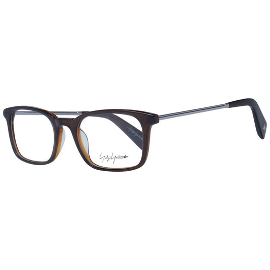 Yohji Yamamoto Brown Unisex Optical Frames