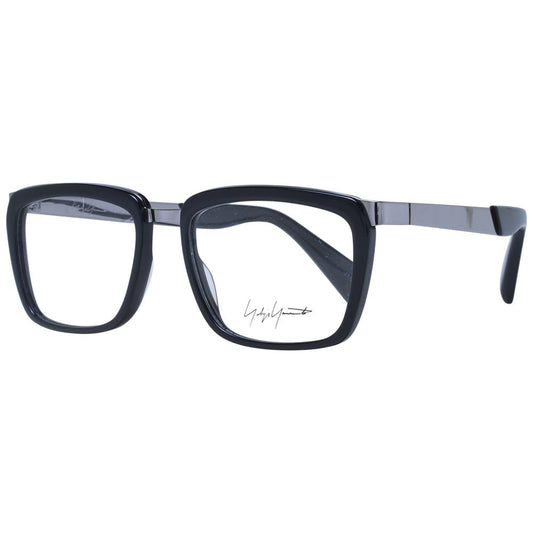 Yohji Yamamoto Black Unisex Optical Frames
