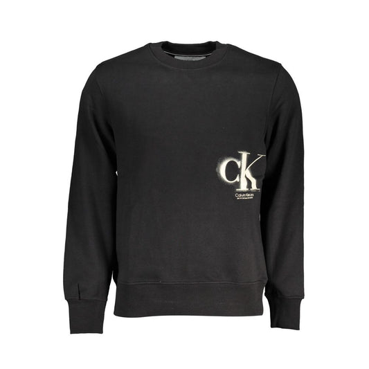 Calvin Klein Black Cotton Sweater