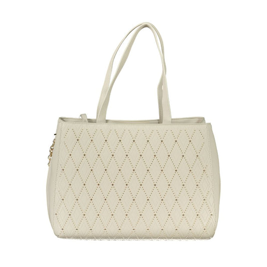 Bolso de mano Valentino Bags de polietileno blanco