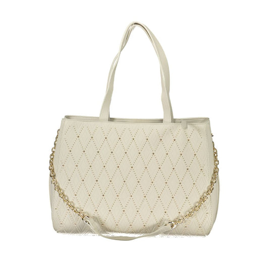Bolso de mano Valentino Bags de polietileno blanco