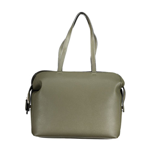 Bolso de mano de polietileno verde de Valentino Bags