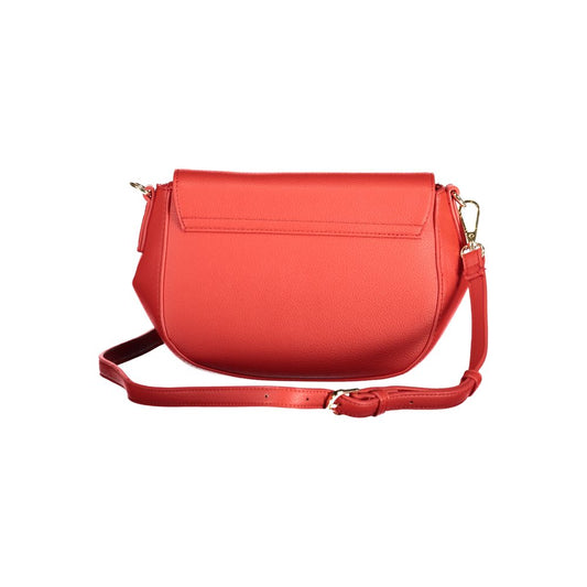 Bolso de mano Valentino Bags de polietileno rojo