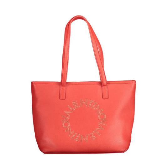 Bolso de mano Valentino Bags de polietileno rojo