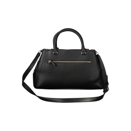 Guess Jeans Black Polyethylene Handbag