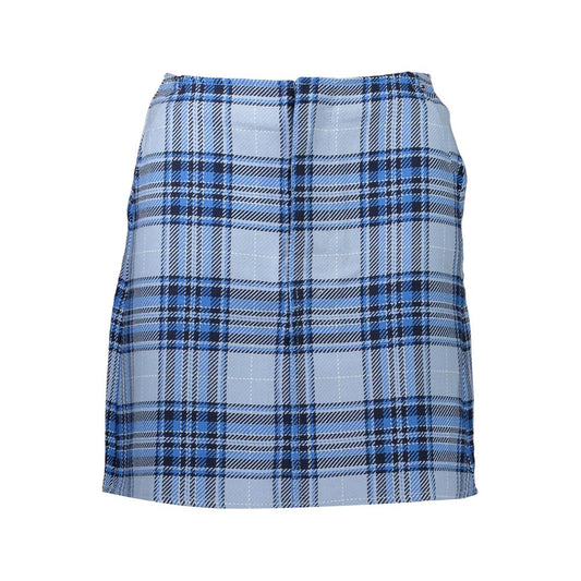 Tommy Hilfiger Blue Cotton Skirt